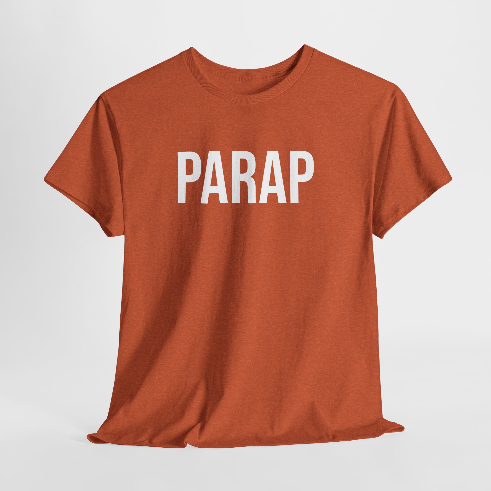 PARAP - Minimal Bold Lettering Cotton T‑Shirt