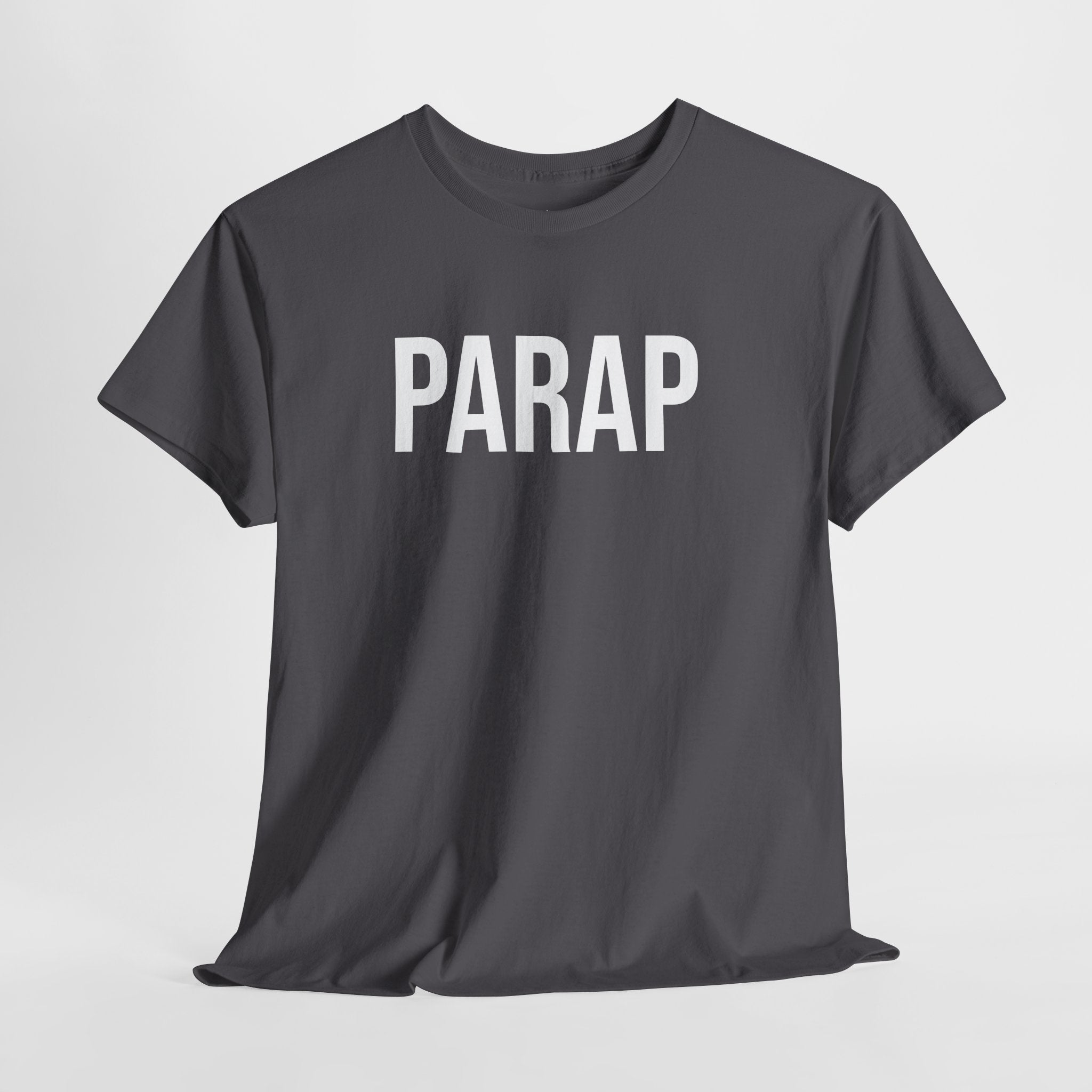 PARAP - Minimal Bold Lettering Cotton T‑Shirt